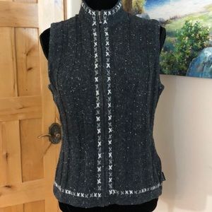 Woolrich Grey Wool Vest